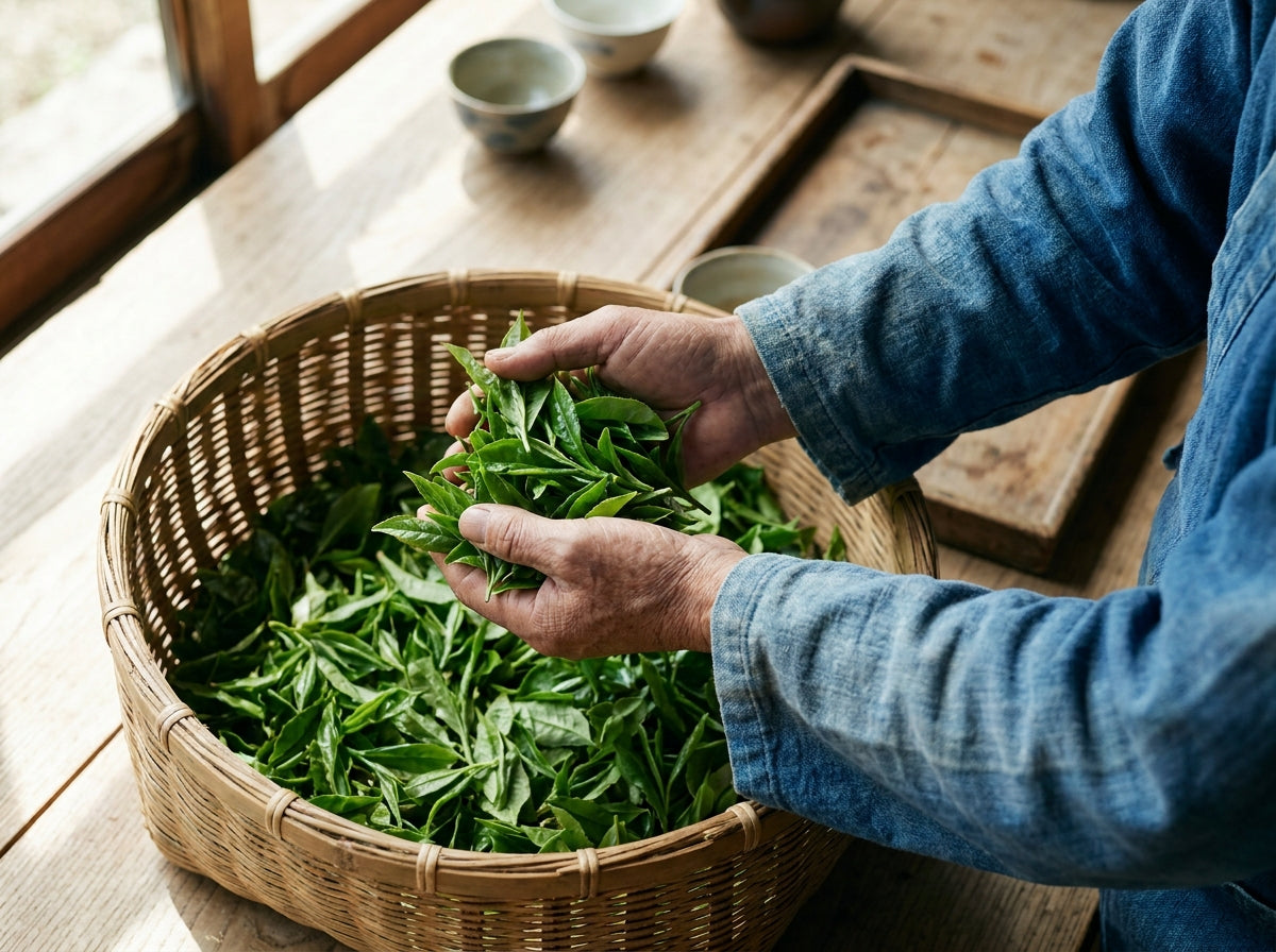 about tea garden portrait