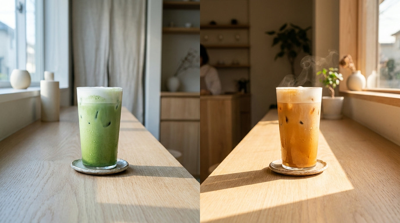 hero 2 matcha vs hojicha split
